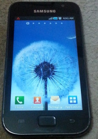 Black Samsung Galaxy S