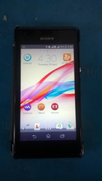 Black Sony Xperia M Dual