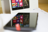 Black Nokia Lumia 830