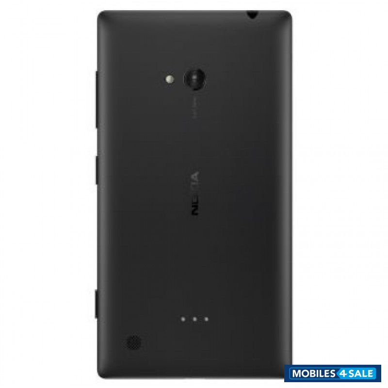 Black Nokia Lumia 720