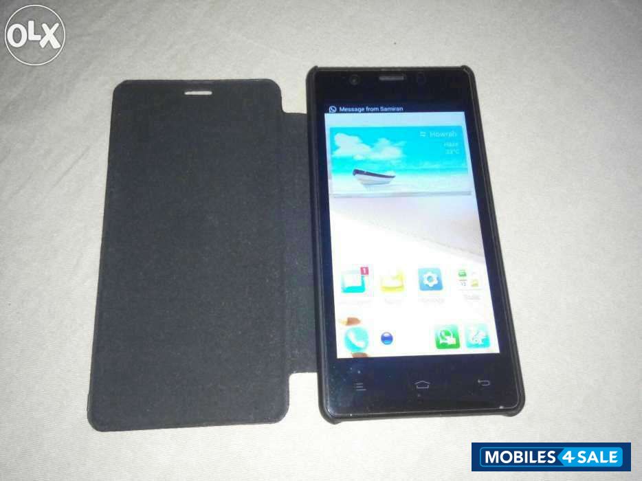 Black Gionee Pioneer P4