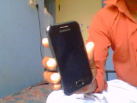 Black Samsung Galaxy Ace Plus