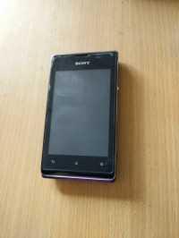 Black Sony Xperia E Dual