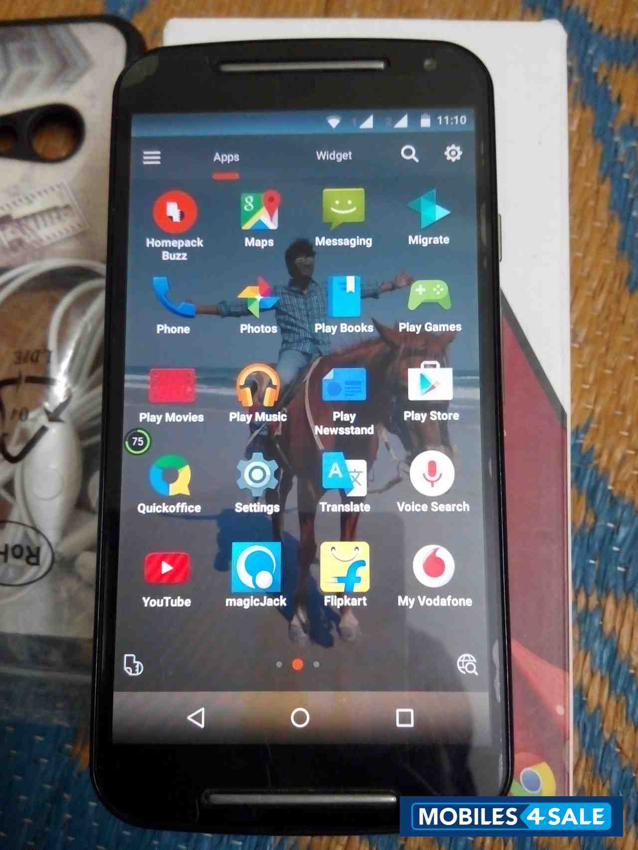 Black Motorola MOTO G 2014