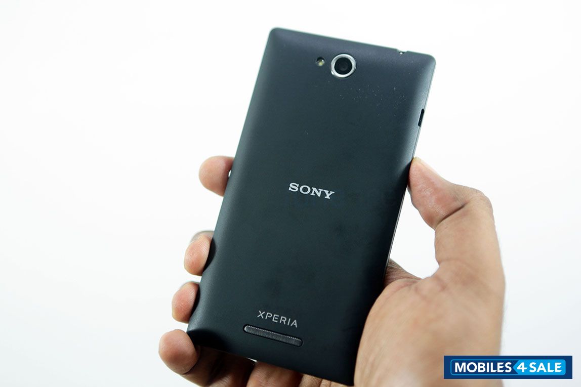 Black Sony Xperia C