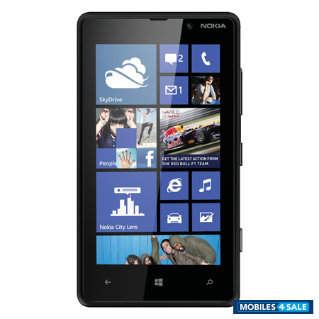 Black Nokia Lumia 820