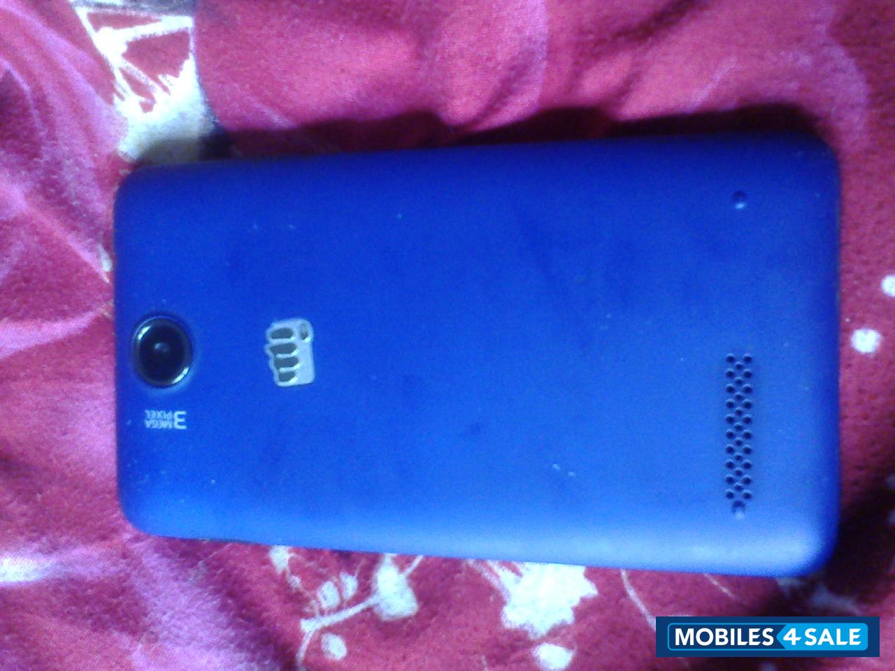 Blue Micromax Canvas Viva A72