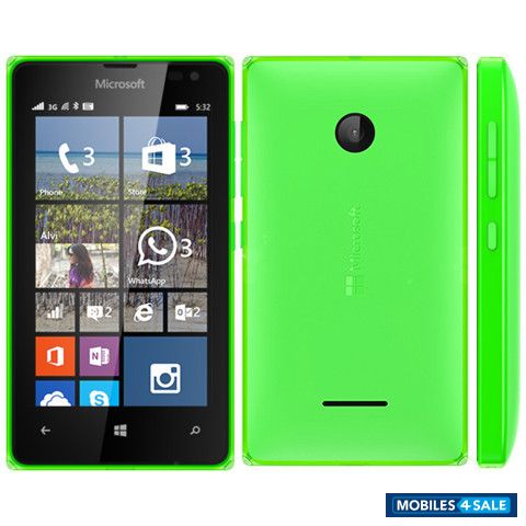 Green Microsoft Lumia 532