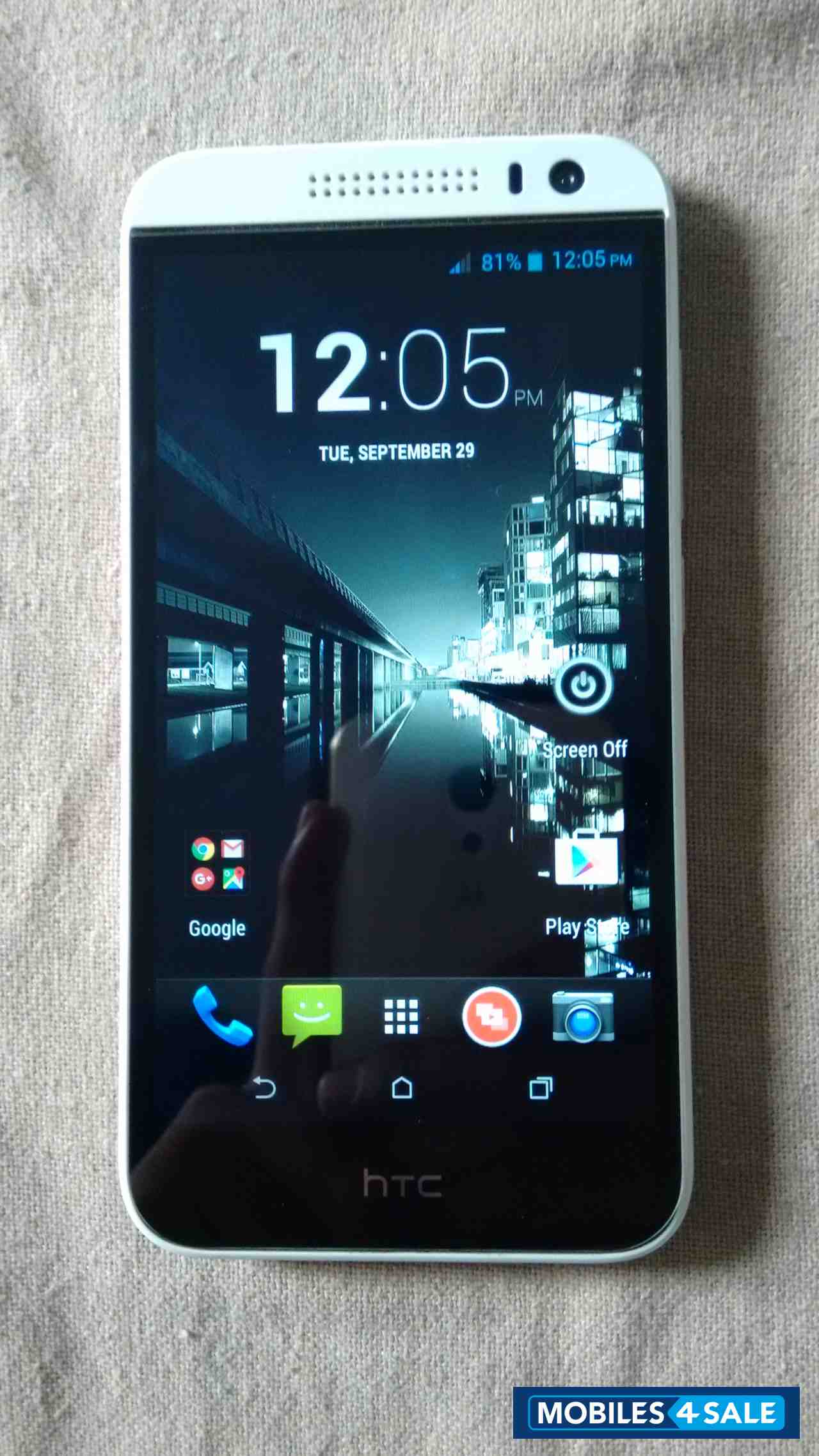 White HTC Desire 616