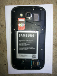 Blue Samsung Galaxy Grand GT-I9082