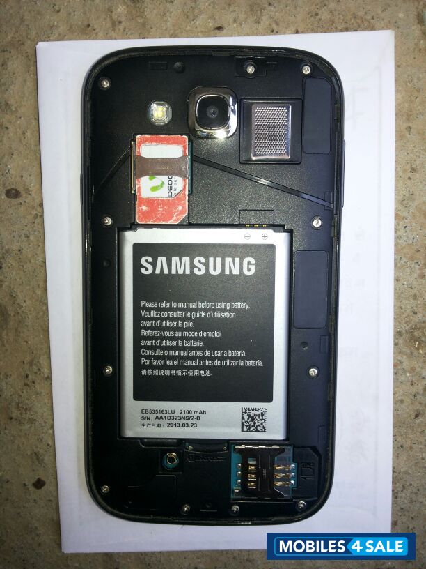 Blue Samsung Galaxy Grand GT-I9082