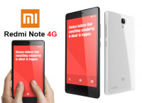 White Xiaomi Redmi Note 4G