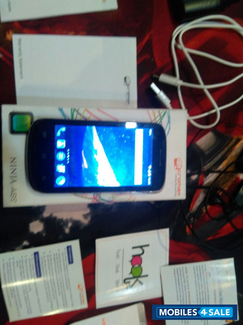 Black Micromax A89 Ninja