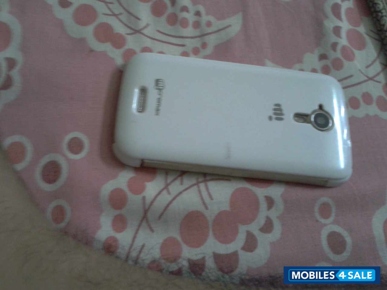 Whie Micromax Canvas Magnus A117