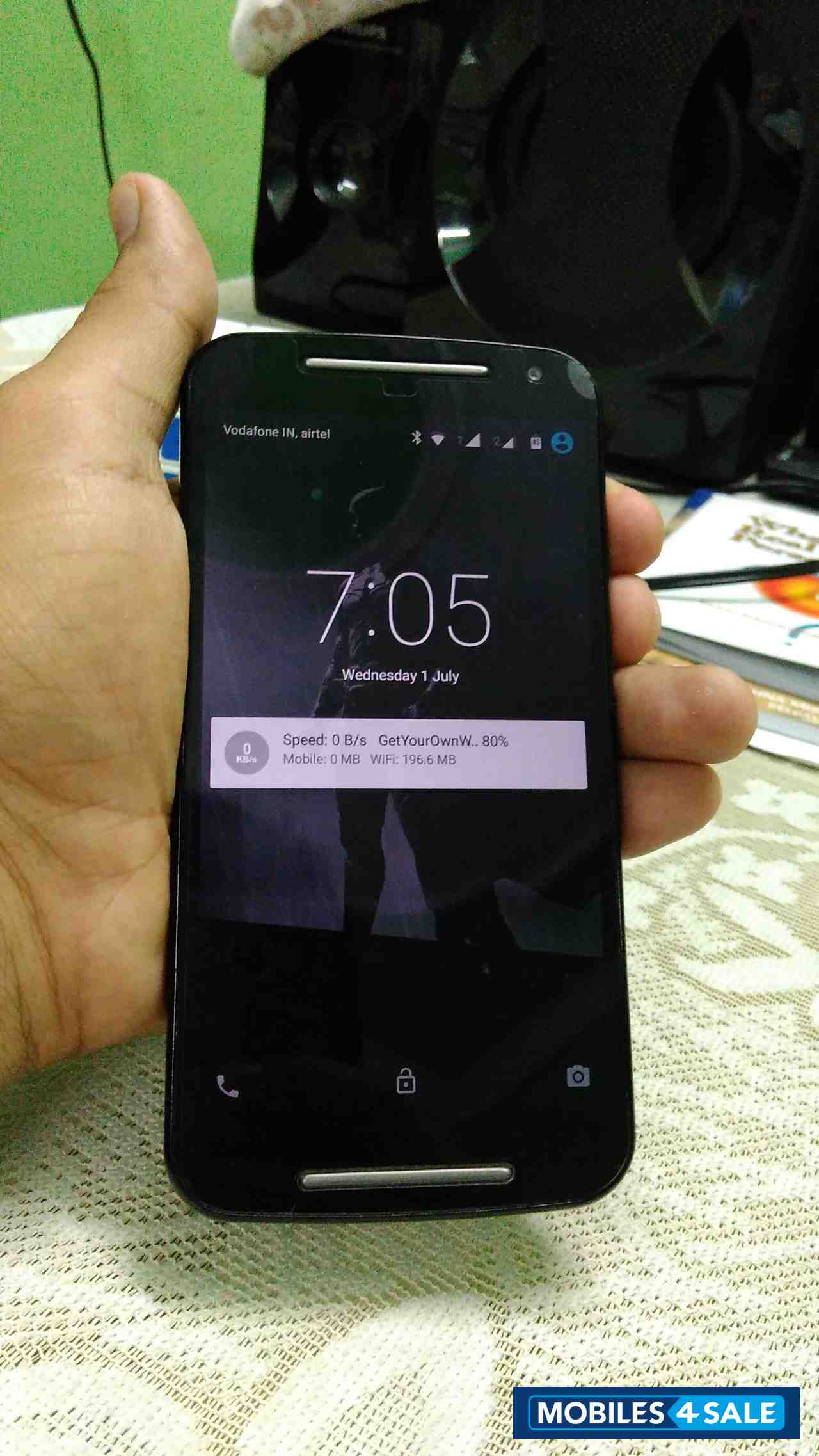 Black Motorola MOTO G 2014