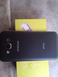 Black Samsung Galaxy E7