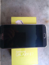 Black Samsung Galaxy E7