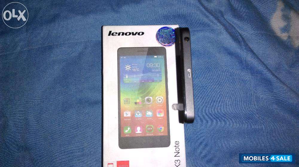 Black Lenovo K3 Note