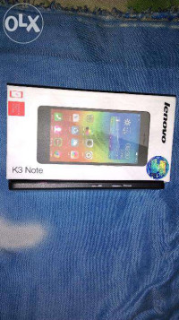 Black Lenovo K3 Note