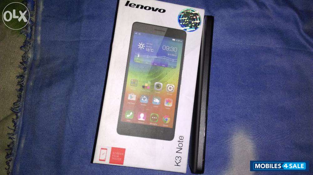 Black Lenovo K3 Note