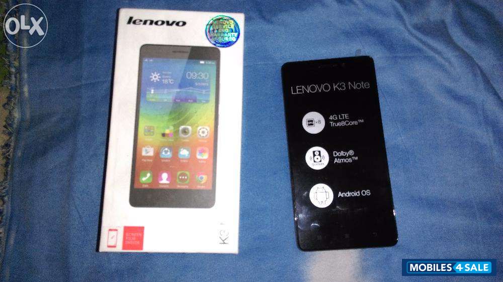 Black Lenovo K3 Note