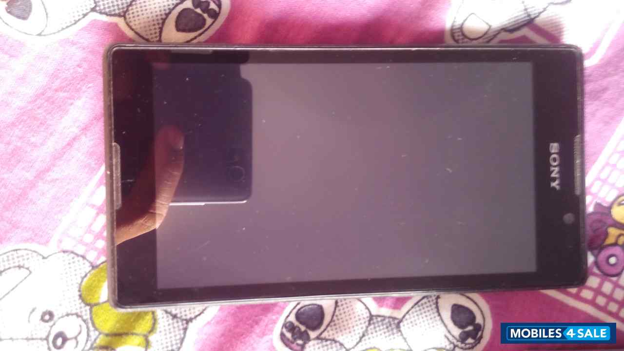 Black Sony Xperia C