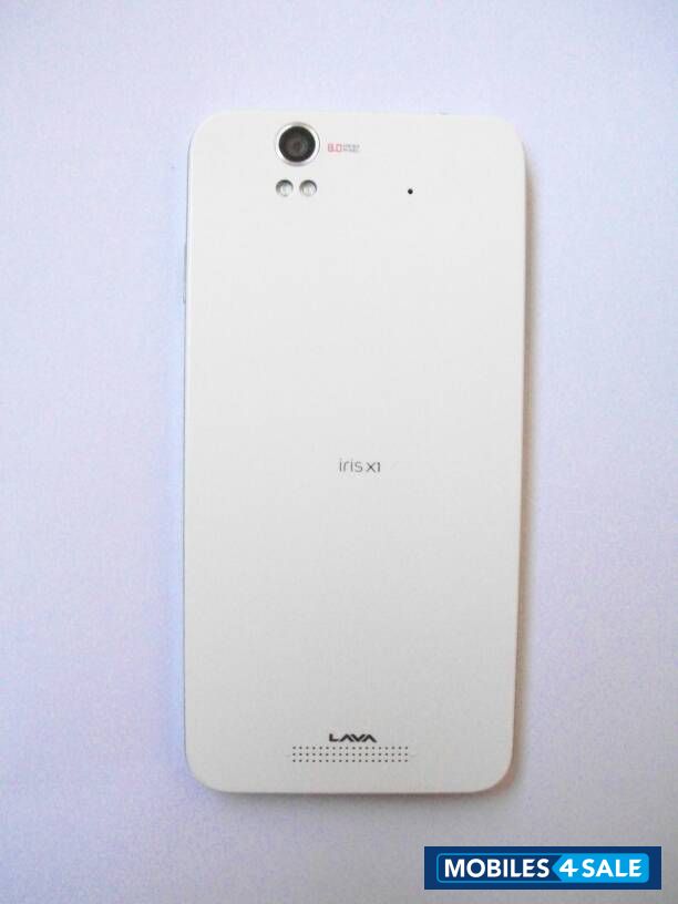 White Lava Iris X1