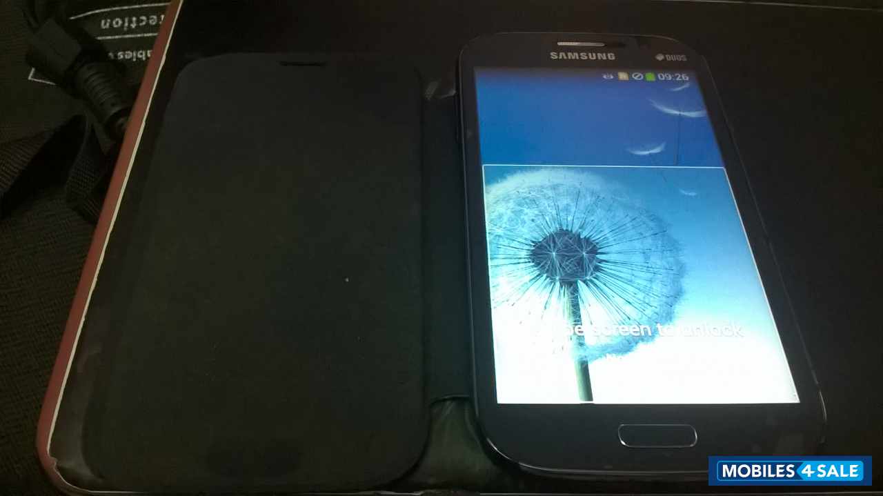 Blue Samsung Galaxy Grand GT-I9082