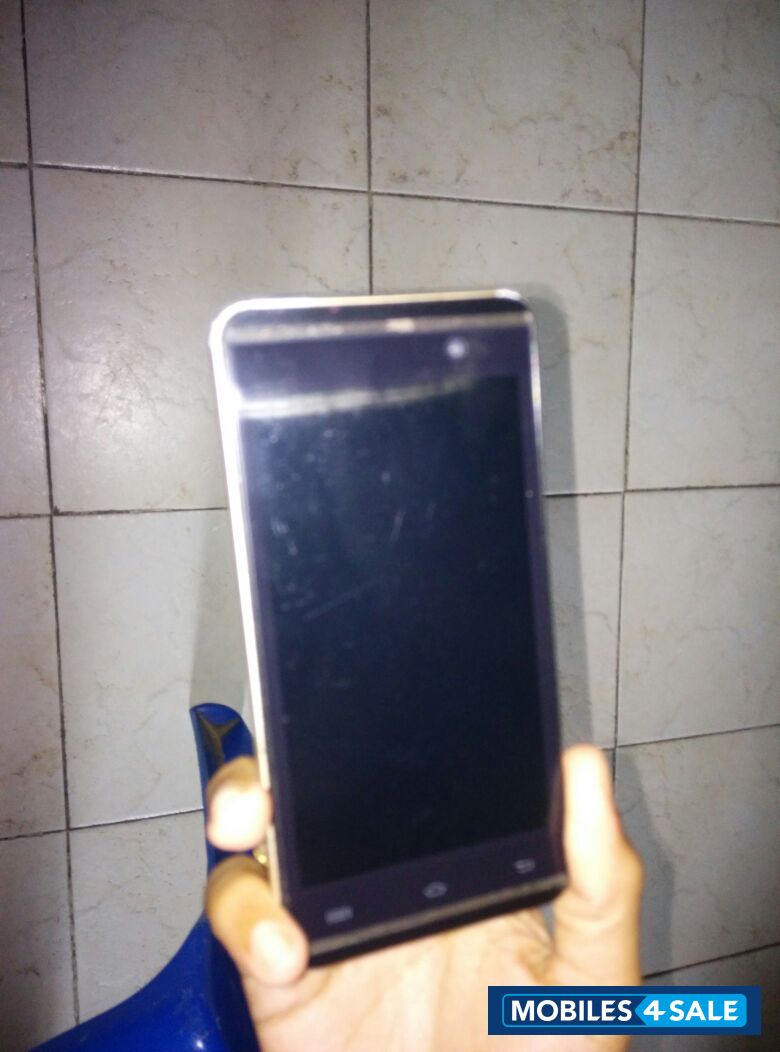 Black-gold Micromax Canvas Fire A104