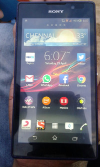 Purple Sony Xperia C