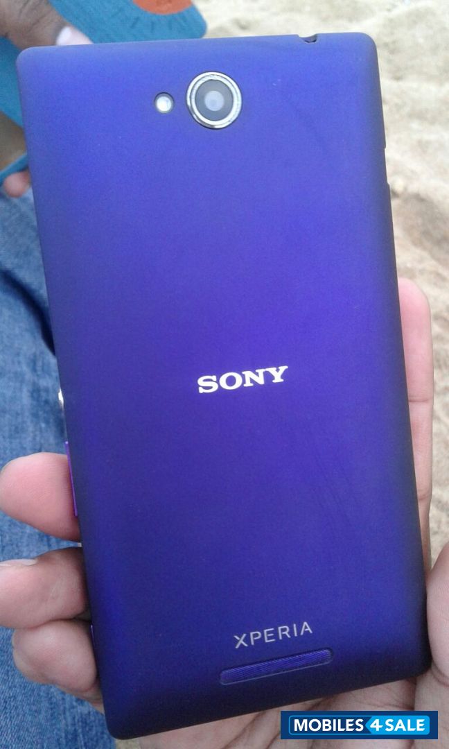 Purple Sony Xperia C