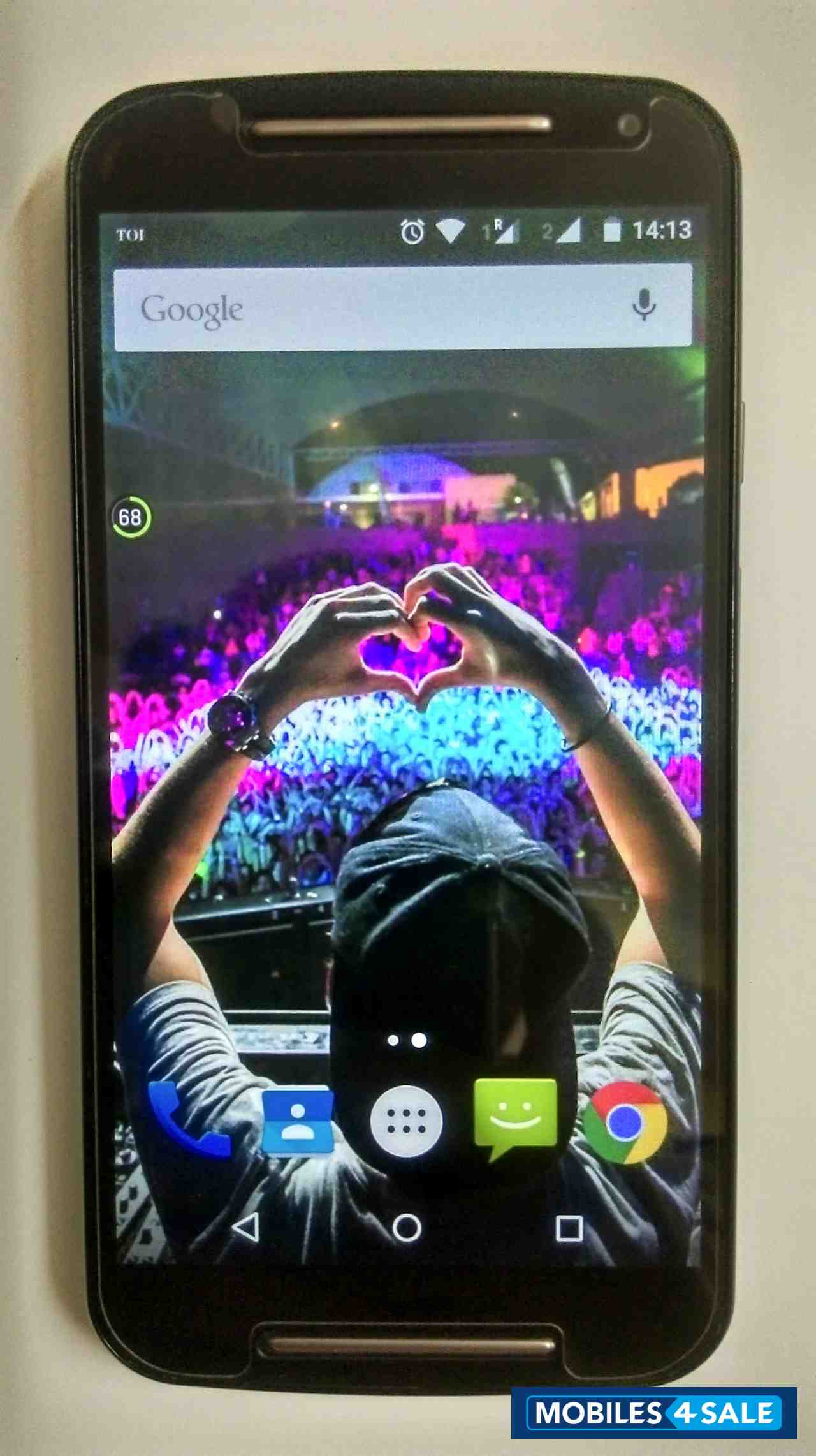 Black Motorola MOTO G 2014