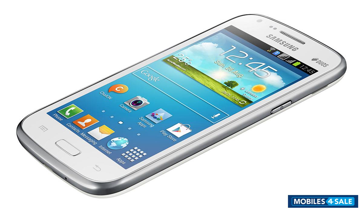 White Samsung Galaxy Core 2