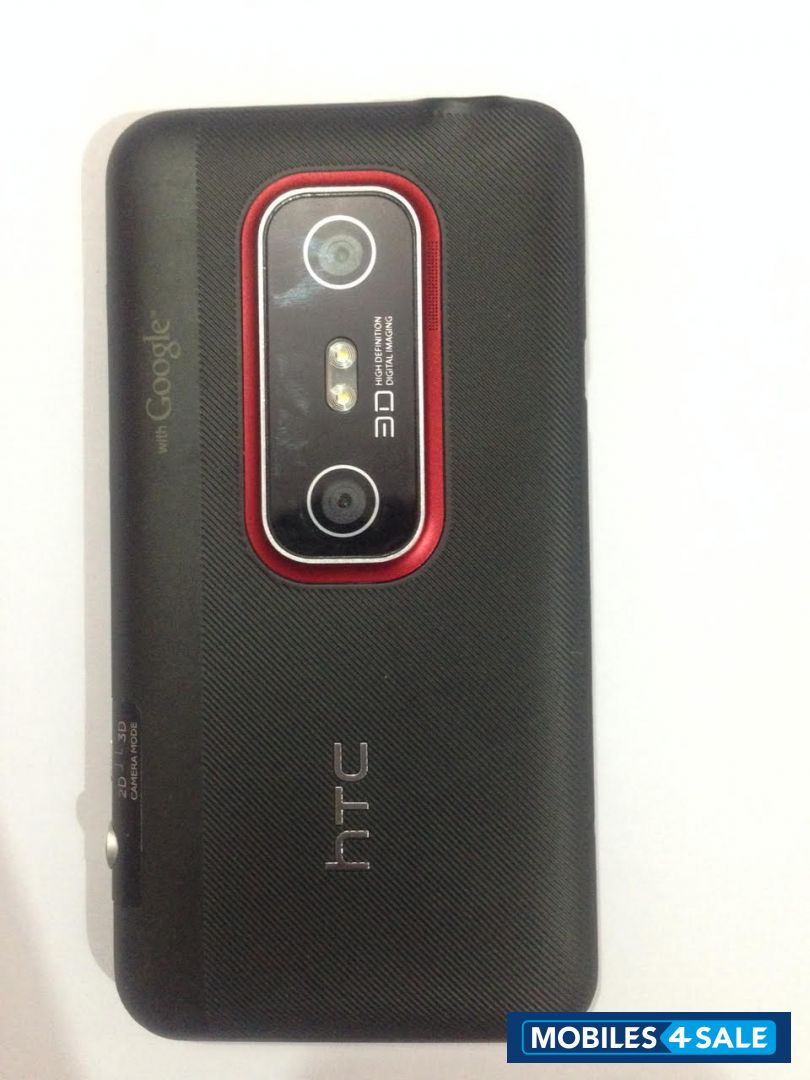 Black HTC EVO 3D