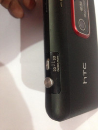 Black HTC EVO 3D