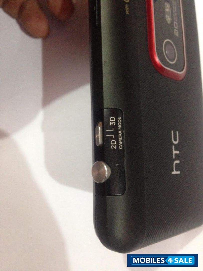 Black HTC EVO 3D