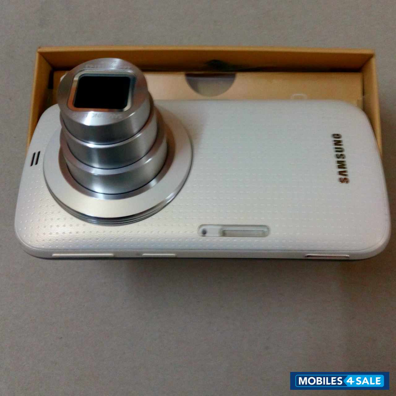 White Samsung Galaxy K Zoom