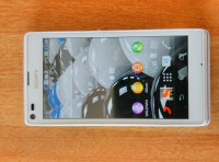 White Sony Xperia L