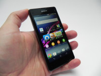 Black Sony Xperia Z1 Compact