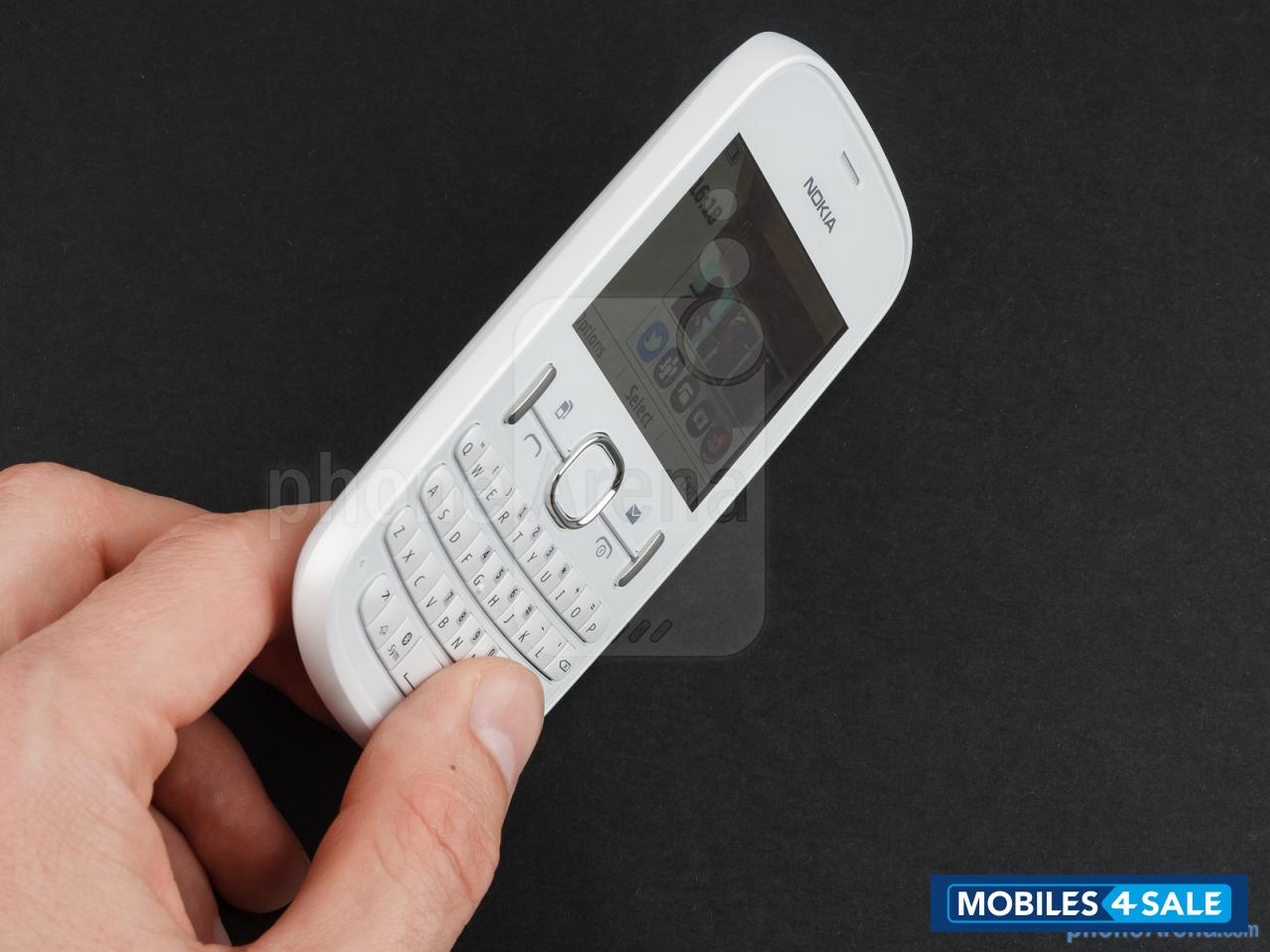 White Nokia Asha 200