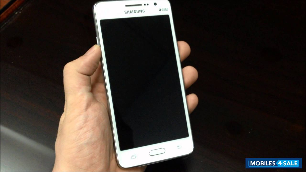 White Samsung Galaxy Grand Prime