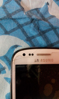 White Samsung Galaxy S3 Mini