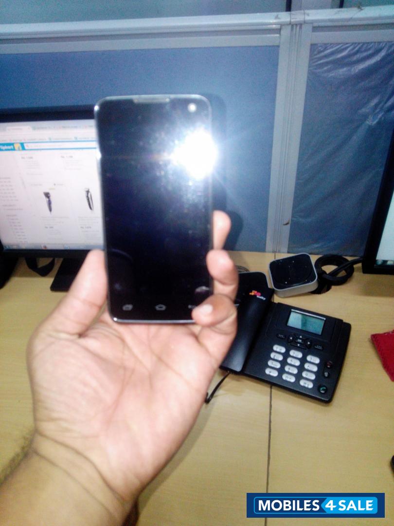 Grey Micromax Canvas MAd A94