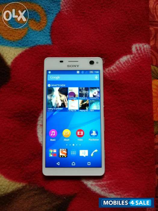 White Sony Xperia C4 Dual