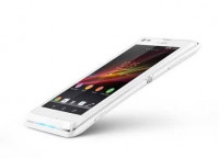 White Sony Xperia L