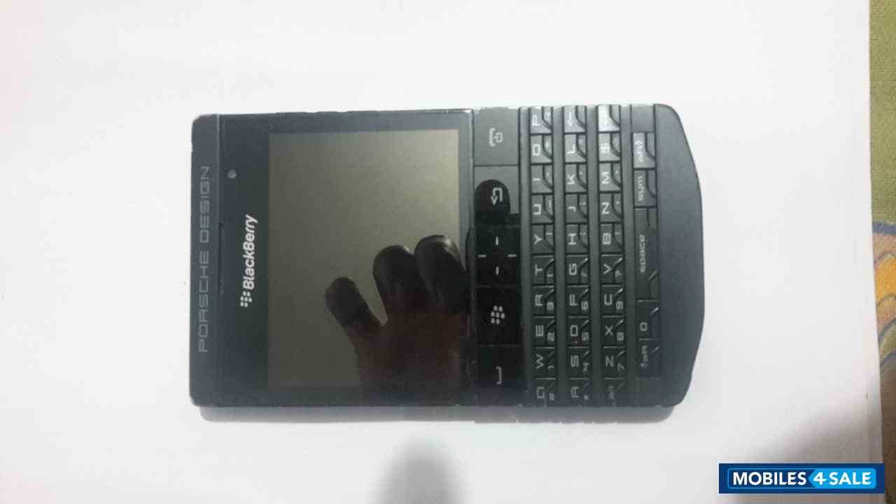 Black BlackBerry Porsche