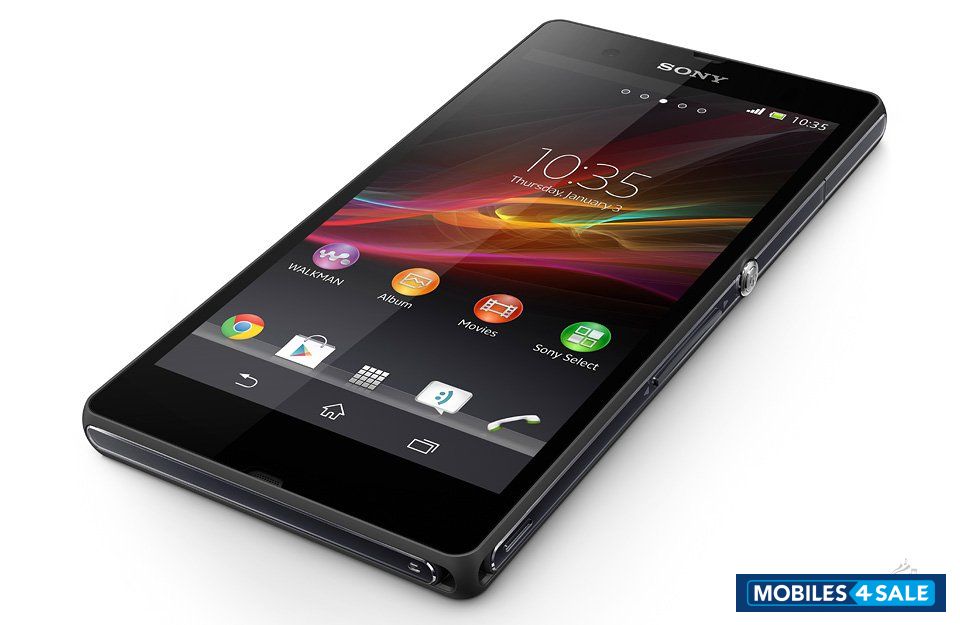 Black Sony Xperia Z