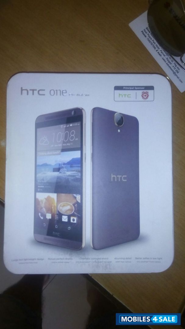 Golden HTC One E9 Plus