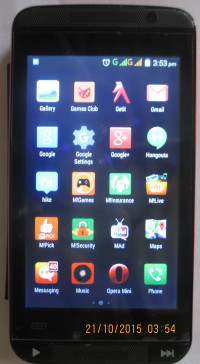 Black & Red Micromax Bolt AD4500