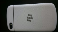 White BlackBerry Q10